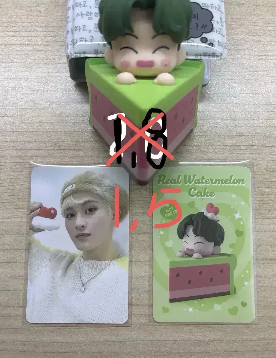 Valentine's Day Kids nct Dream mark photocard Figure Set WTS