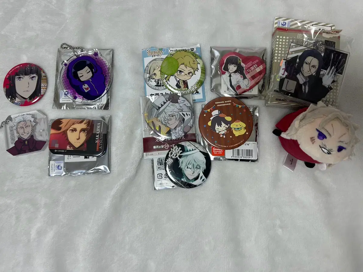 Moons Dog Can Badge (Keyring, Nui)Ranpo Gogol Kunikida Atsushi, etc.