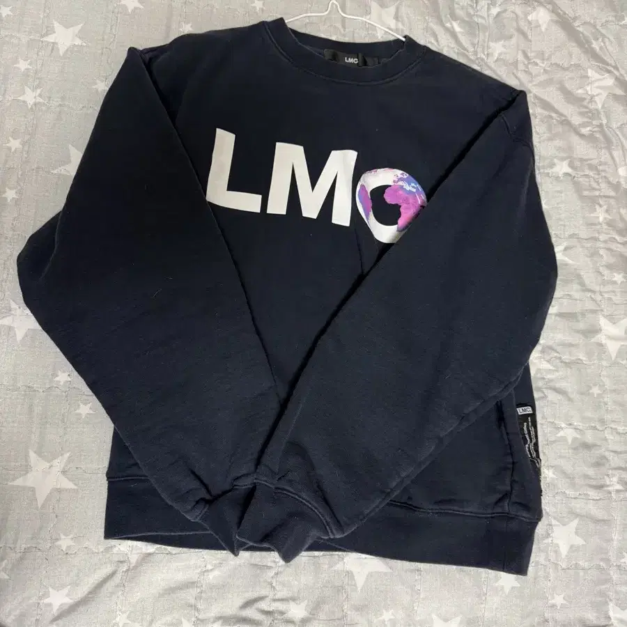 LMC 기모 네이비 맨투맨