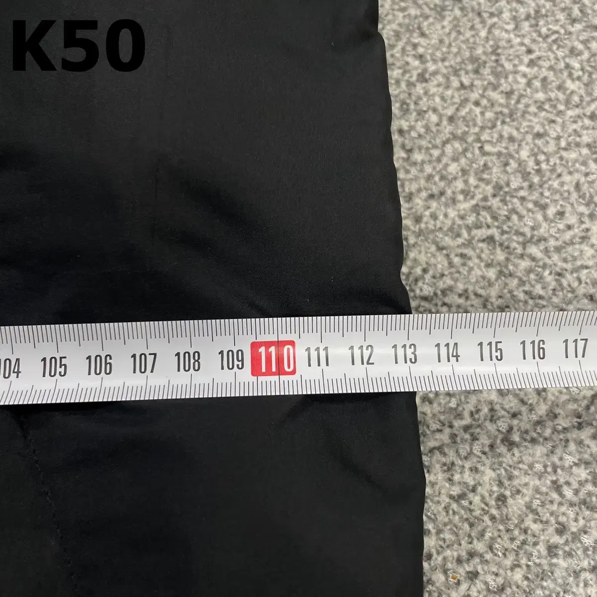 [S] 푸마 롱 다운 자켓 롱패딩 블랙 K50