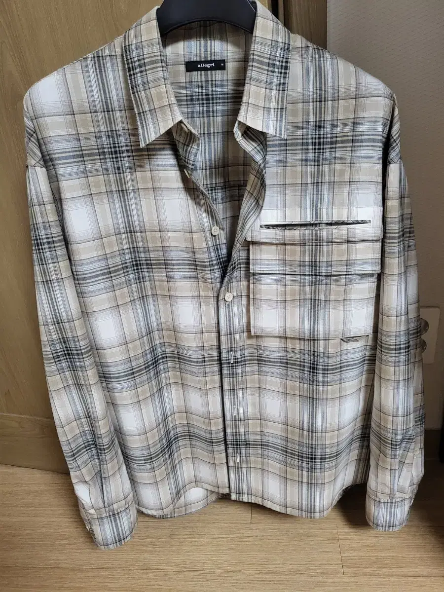 Allegri beige checked suits for saleM sizeGood condition.