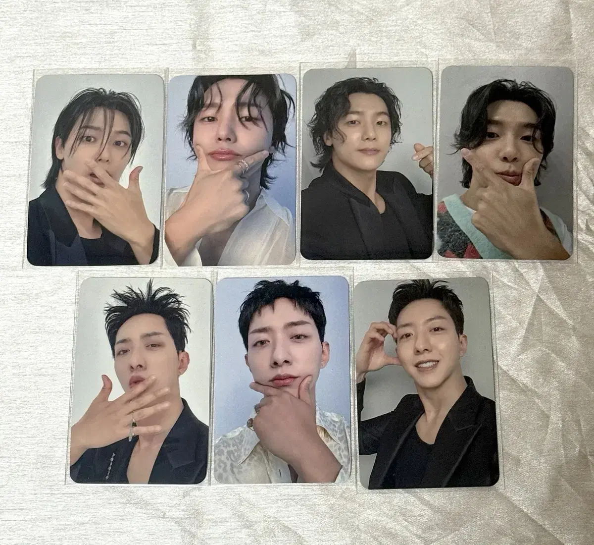 CNBLUE photocard Lee Jung-shin Kang Min-hyuk X unreleased photocard