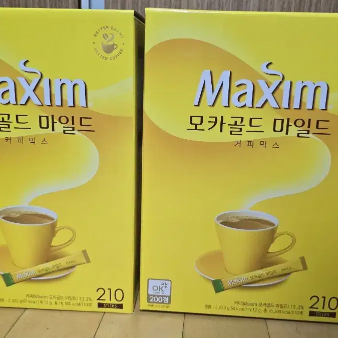 맥심 모카골드 210T 4박스