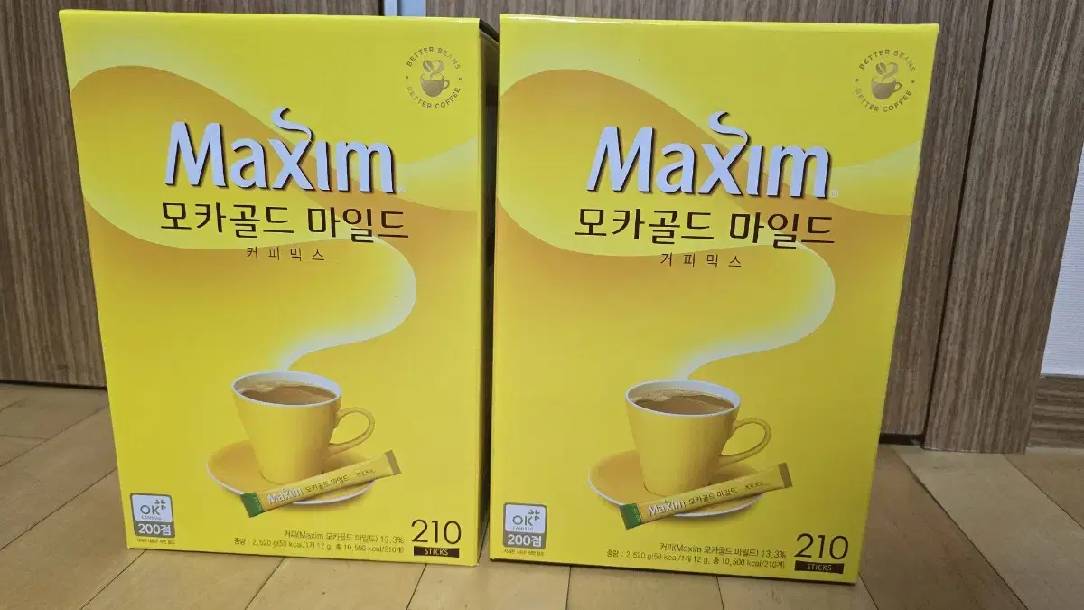 맥심 모카골드 210T 4박스