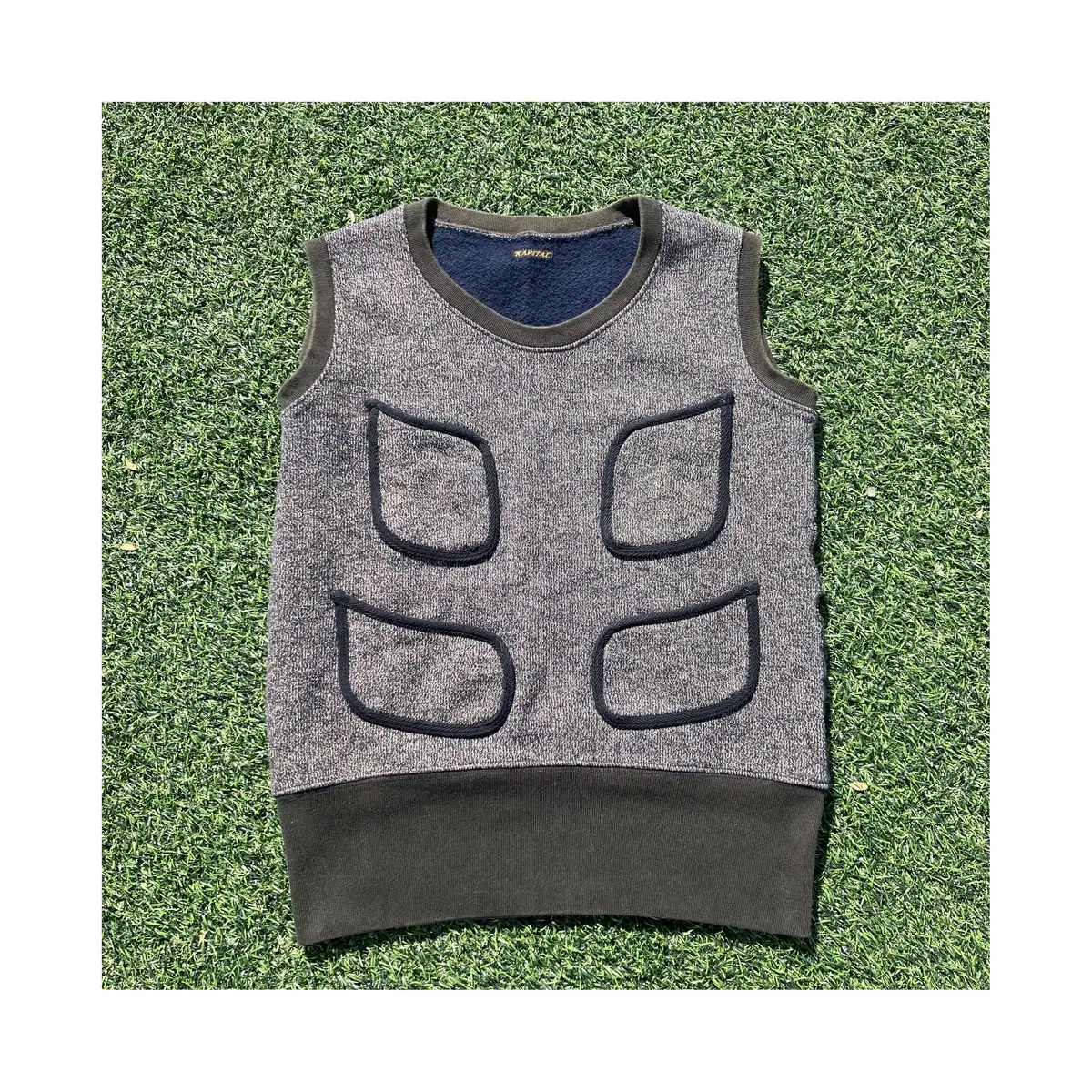 KAPITAL 4POCKET WOOL VEST