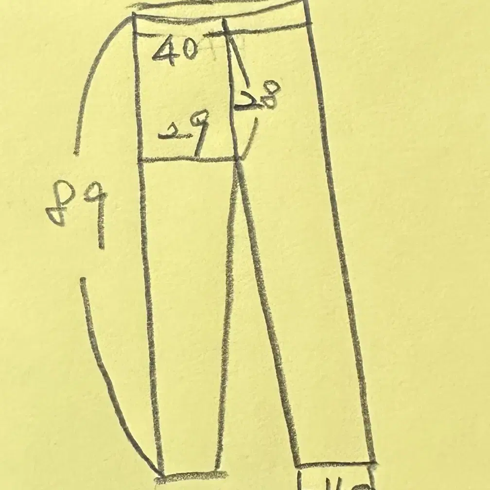 띠어리 (theory) 짙은네이비모직슬랙스 사이즈4 택포23000