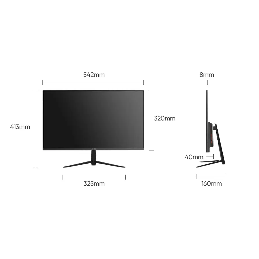 24인치형 VA패널 광시야각 FHD 165hz 게이밍 모니터