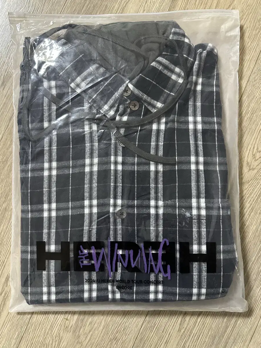 [unsealed] iu The Winning Check Shirt XL