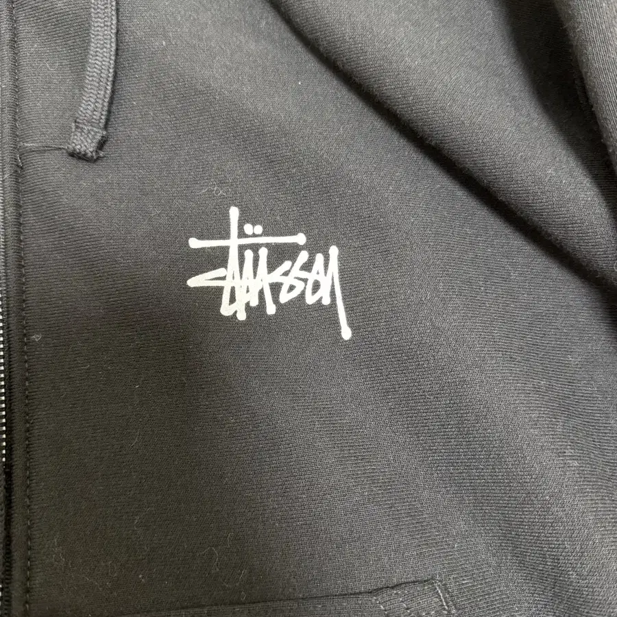 스투시 후드집업 Stussy Basic Zip Hoodie 2024