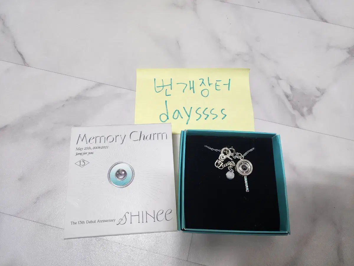 SHINee 13th Anniversary Memory Charm Onew Version WTS