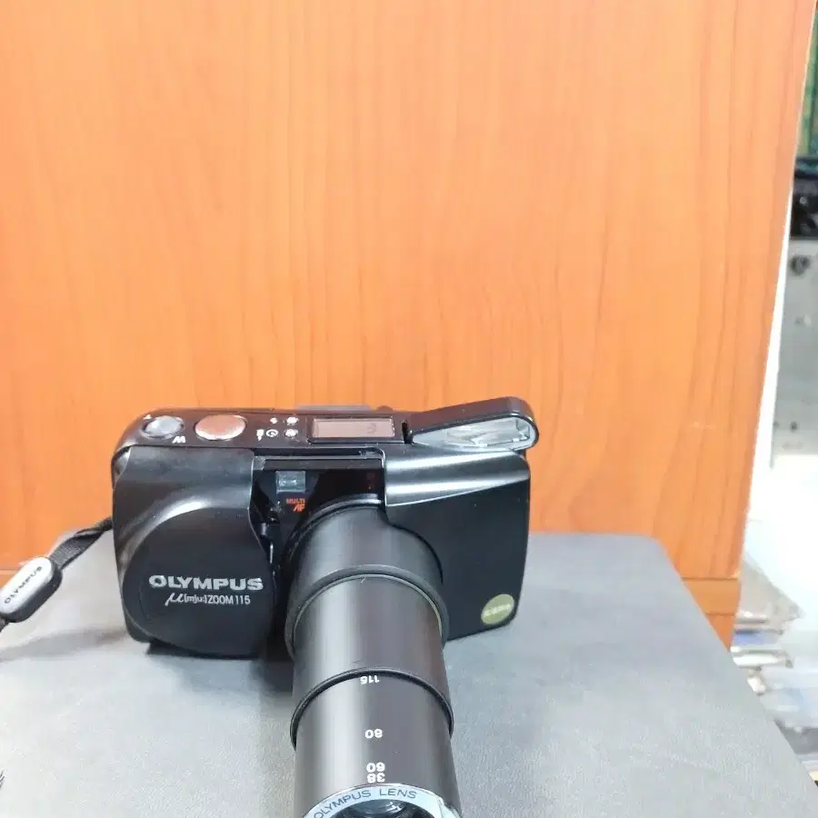 Olympus u mju: zoom 115 필름 카메라 ..