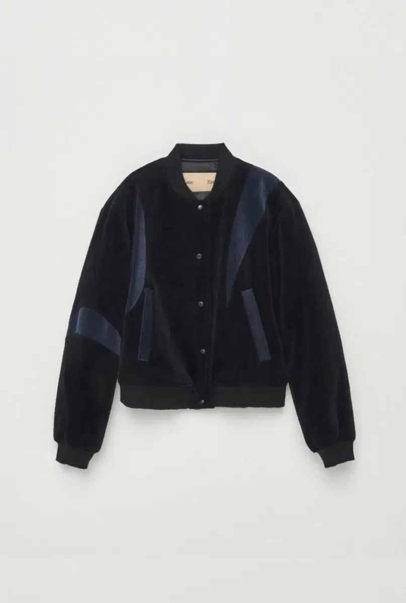 Matin Kim corduroy baseball jumper