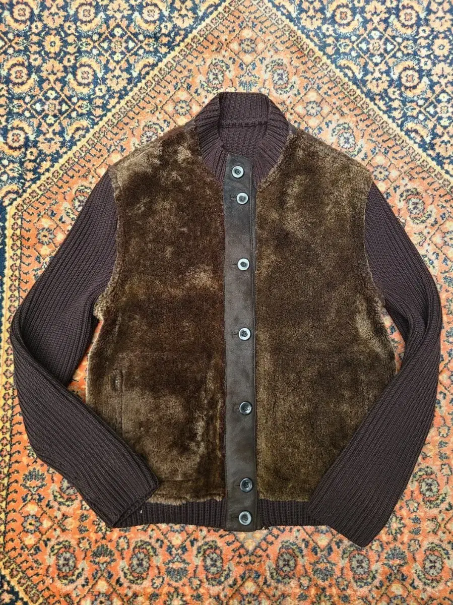 Armani Collegioni Shearling Jacket 100