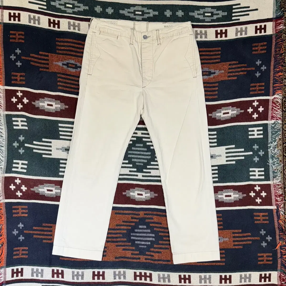 RRL DRL White Chino Trousers (32)