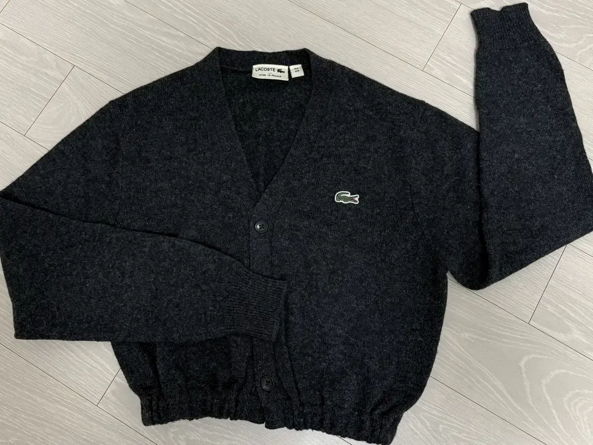 Lacoste Salvation Cardigan Charcoal