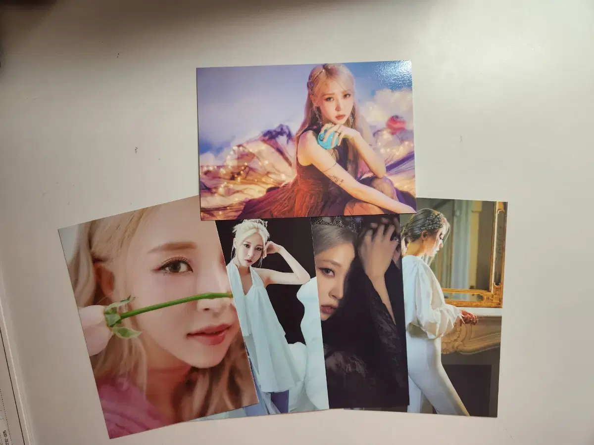 Mamamoo moonbyul Exhibition postcard WTS