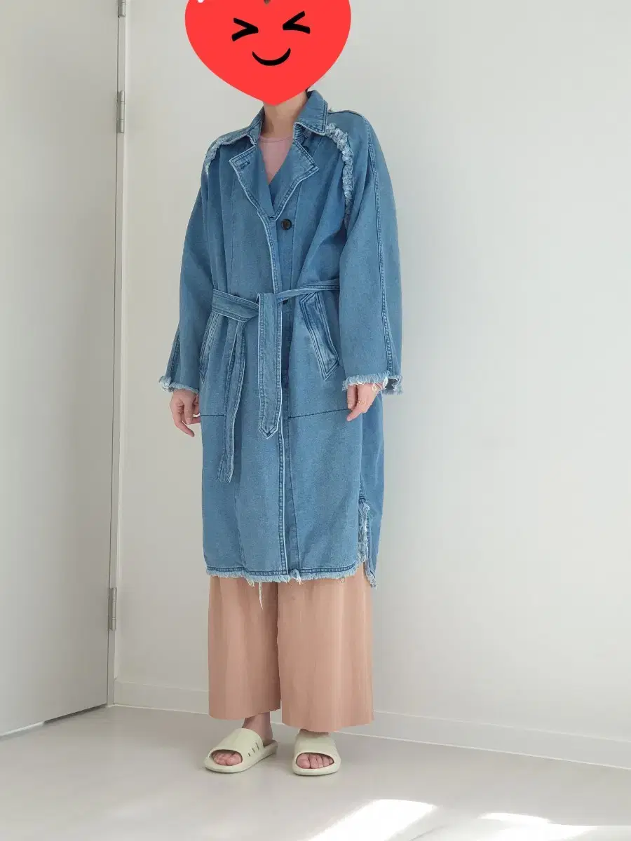 SoldTrench Coat/DenimTrench Coat/JeansTrench Coat/Denim Coat/Jeans/6