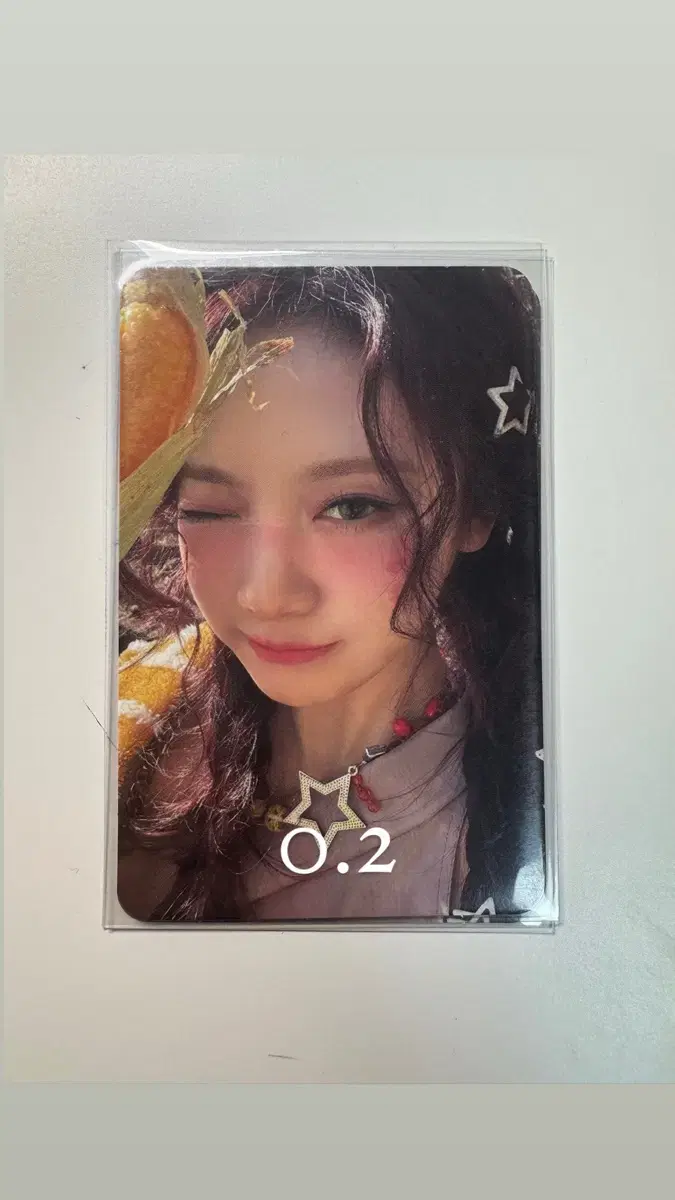 Aespa ningning Sell Zine photocard 