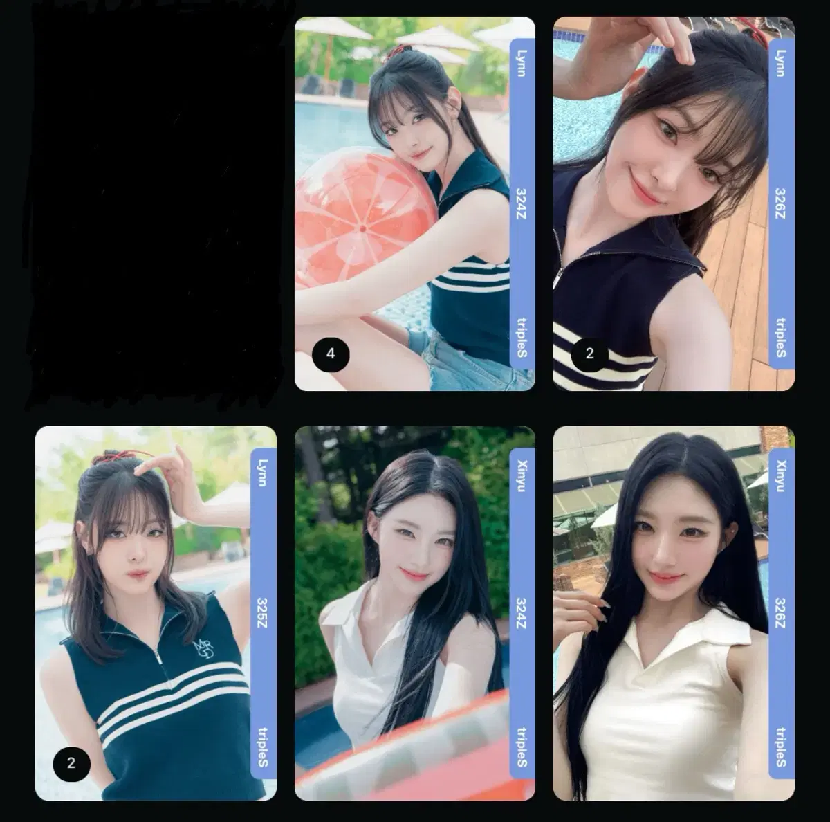 Triples Lin Xinyue Summer Object WTS