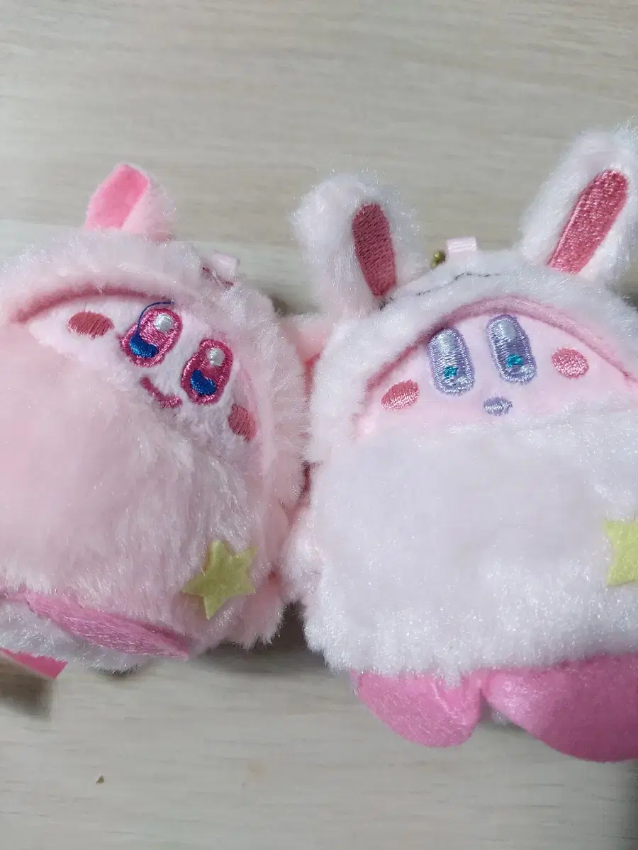 [NEW] Stellar Kirby Bunny Pig keyring doll