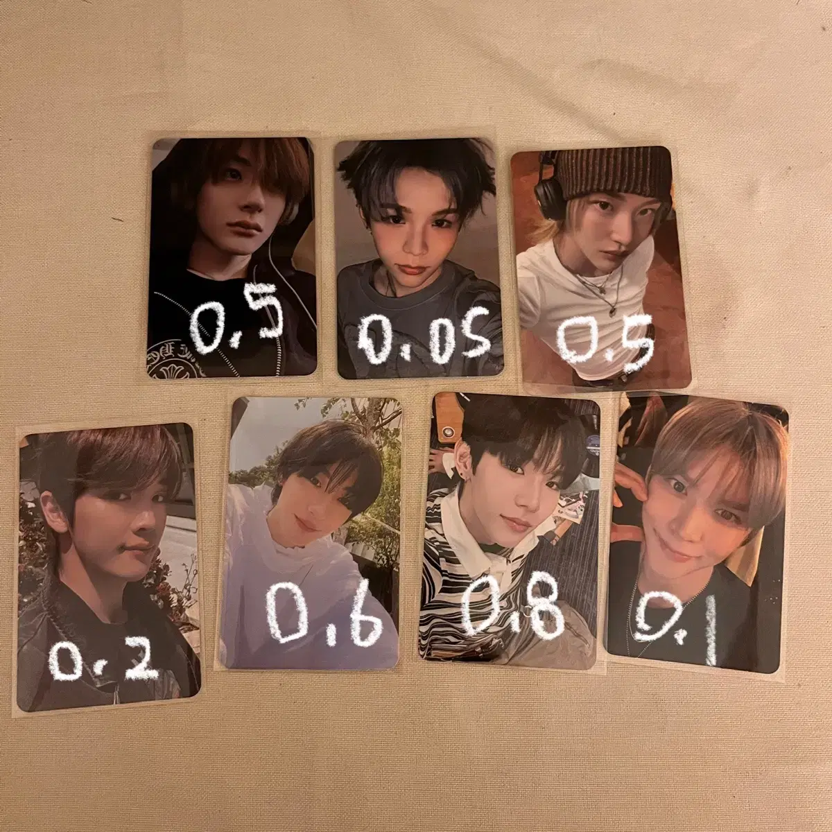 RIIZE RIIZE Photo Card Disposition photocard Disposition wts chanyoung shotaro sungchan eunseok