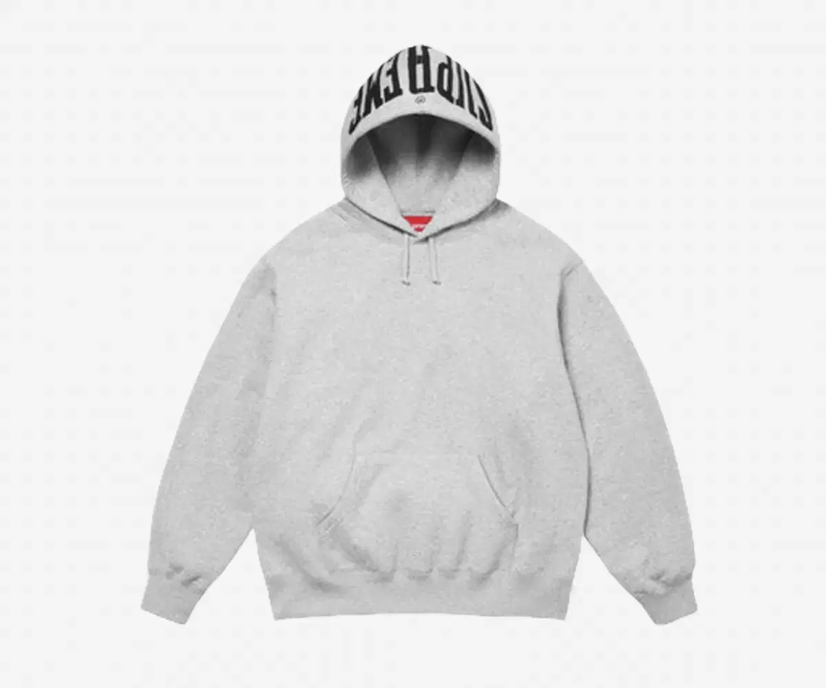 Supreme (24SS) Warm Up Hooded Sweatshirt GrayM