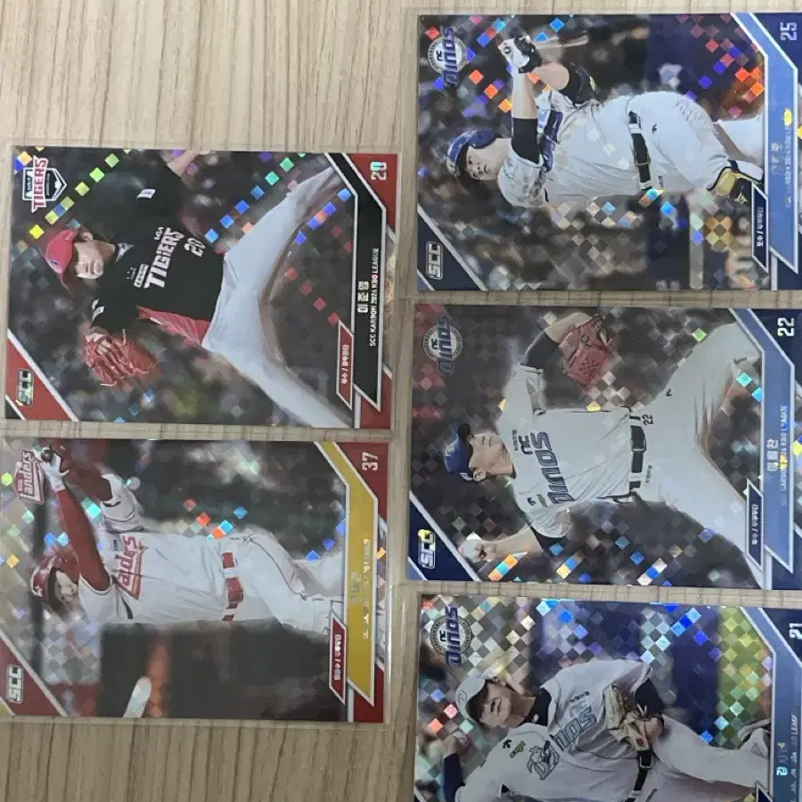 2024 KBO SCC 카본 nc, ssg, 기아 , 삼성 페러렐