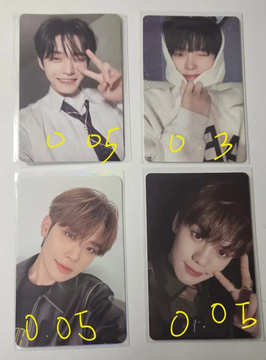 급처) zerobaseone Melting Point Jiung,Hanbin,Kyubin,U taerae sell photocards