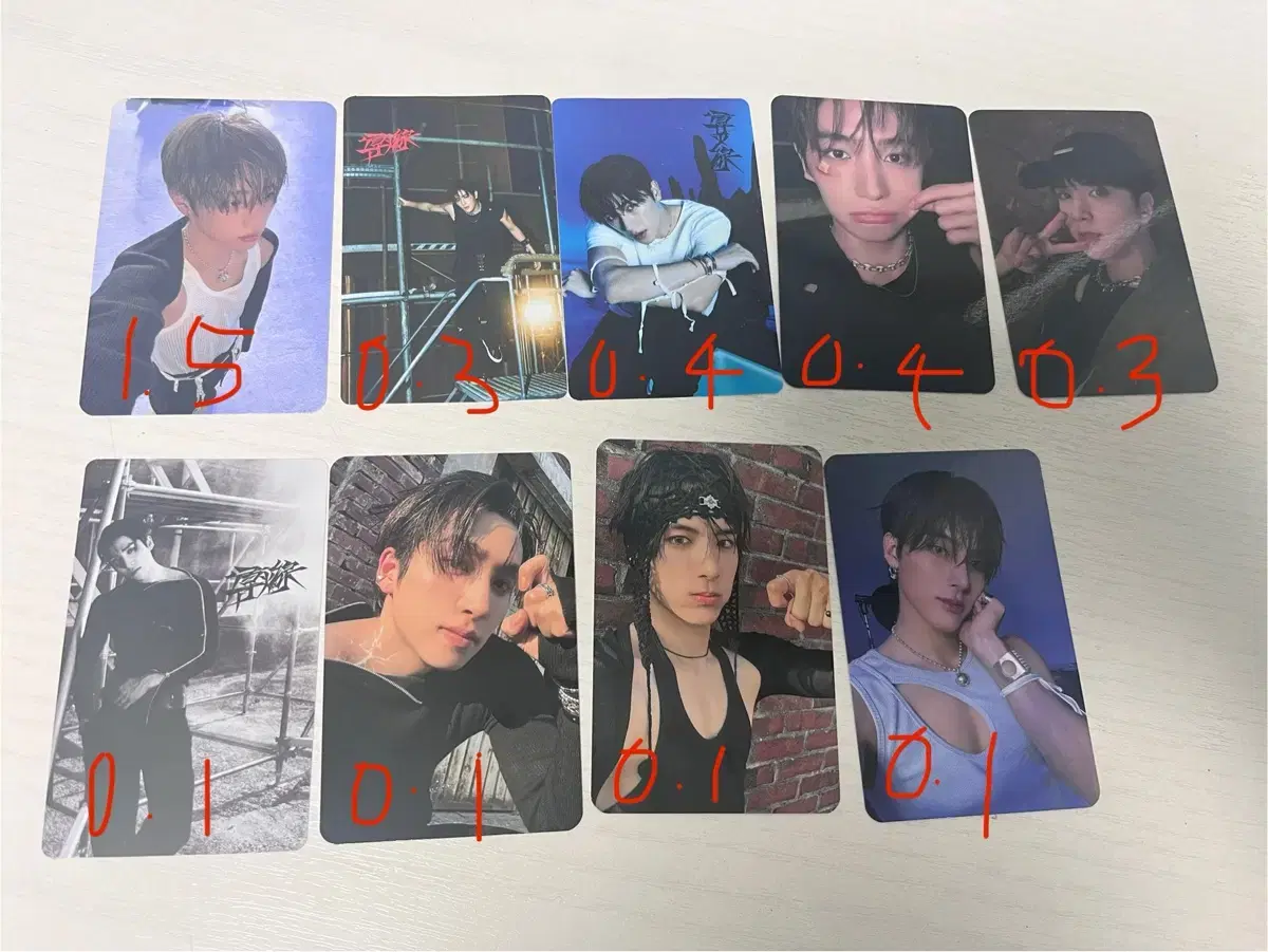 The Boyz Trigger Wires album photocard Cardstickers hyunjae sunwoo eric