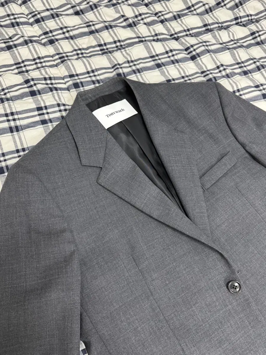 Tony Weck cignature 2-button blazer gray