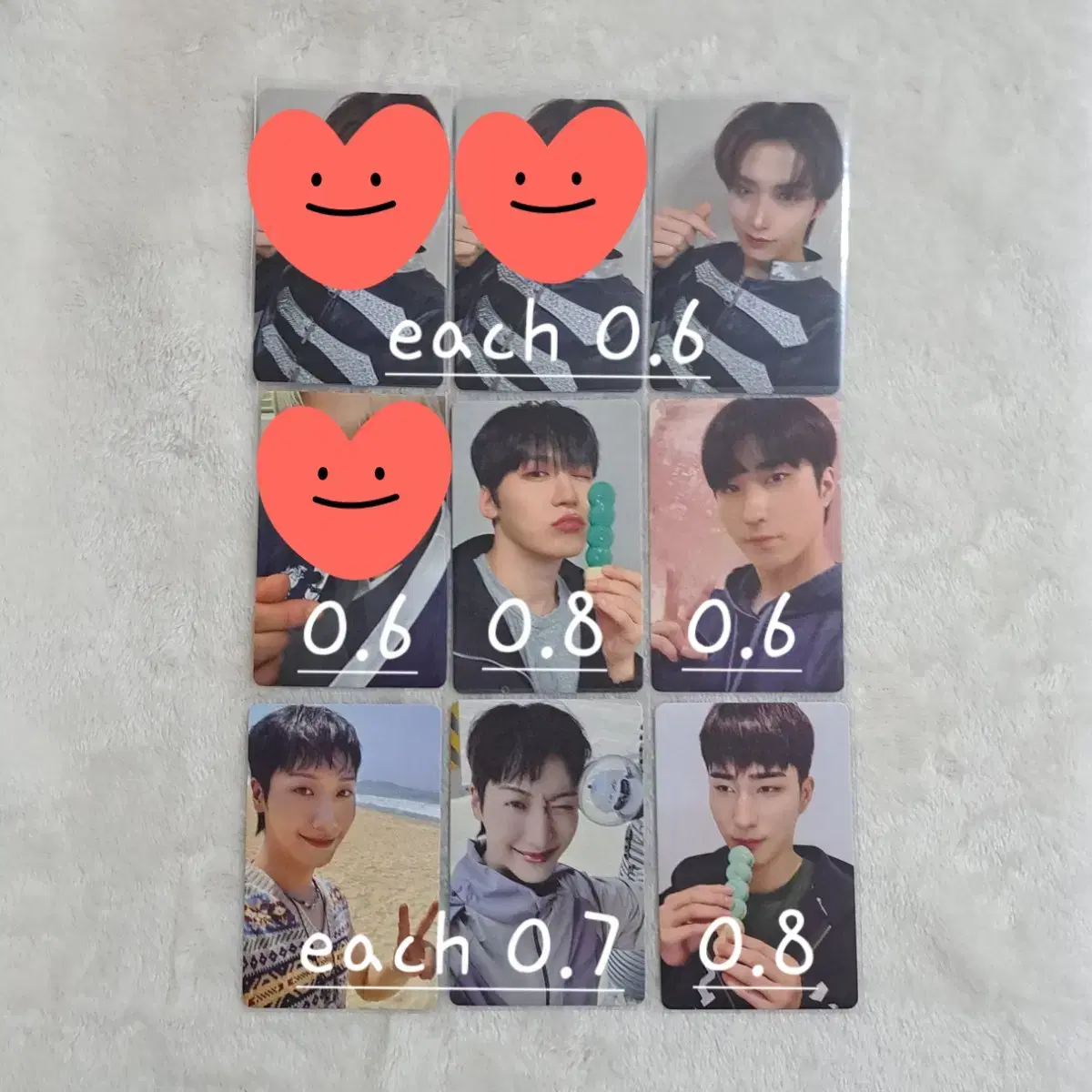 Oneus onewe Over-the-Rainbow photocard WTS