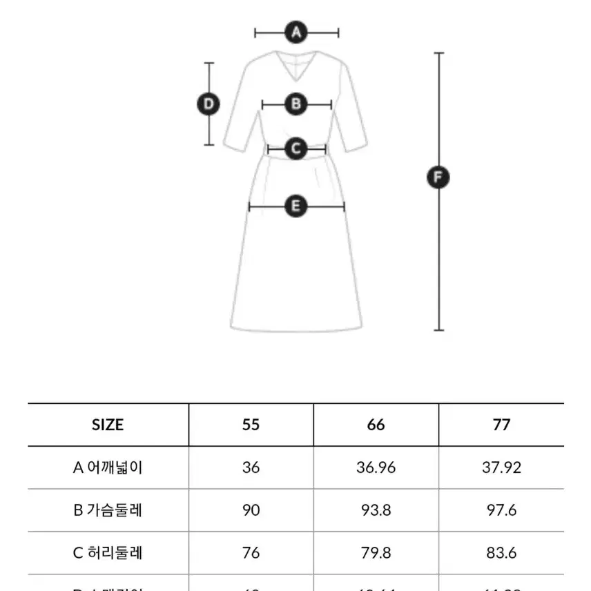 새상품 모조에스핀 원피스