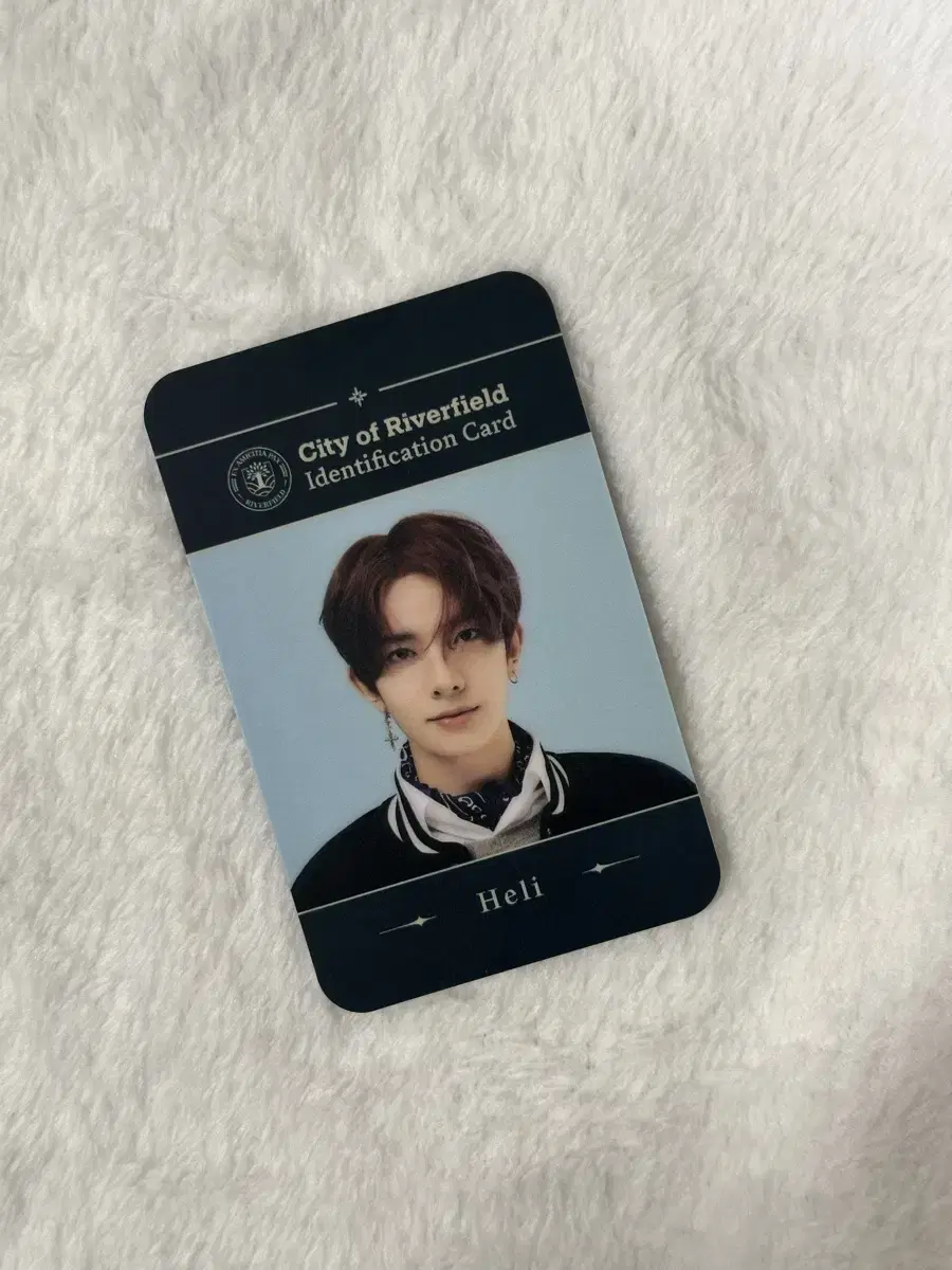 Enhypen Darkmoon Riverfield ID Card Heli Heeseung