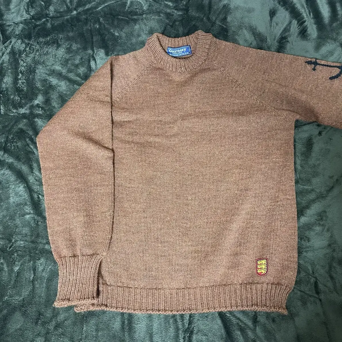 Guernsey Ulns Fisherman Nagrand Knit