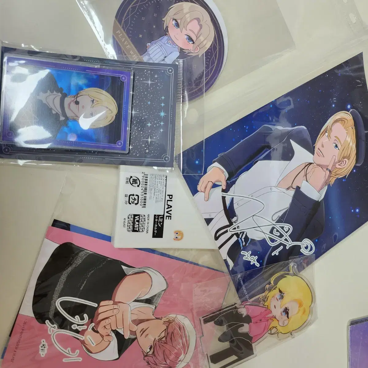 Plave Official Goods (Waiting for You Acrylic Kard, Animated Corotto Coaster, Pvak) unofficial goods DUMP