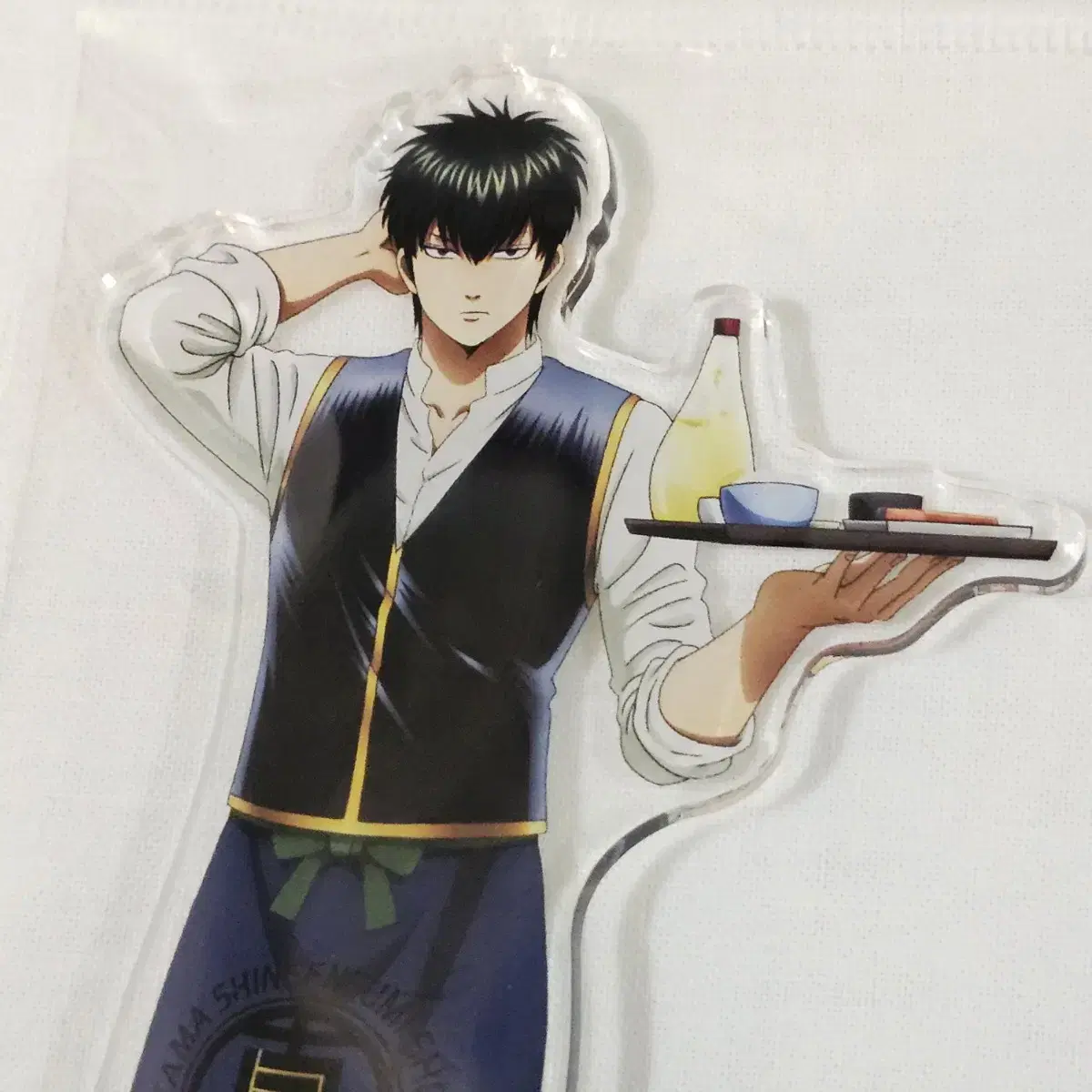 Gintama Jin Sunjo Collaboration Cafe Shinsengumi Shokudo Hijikata Acrylic Stand Unsealed