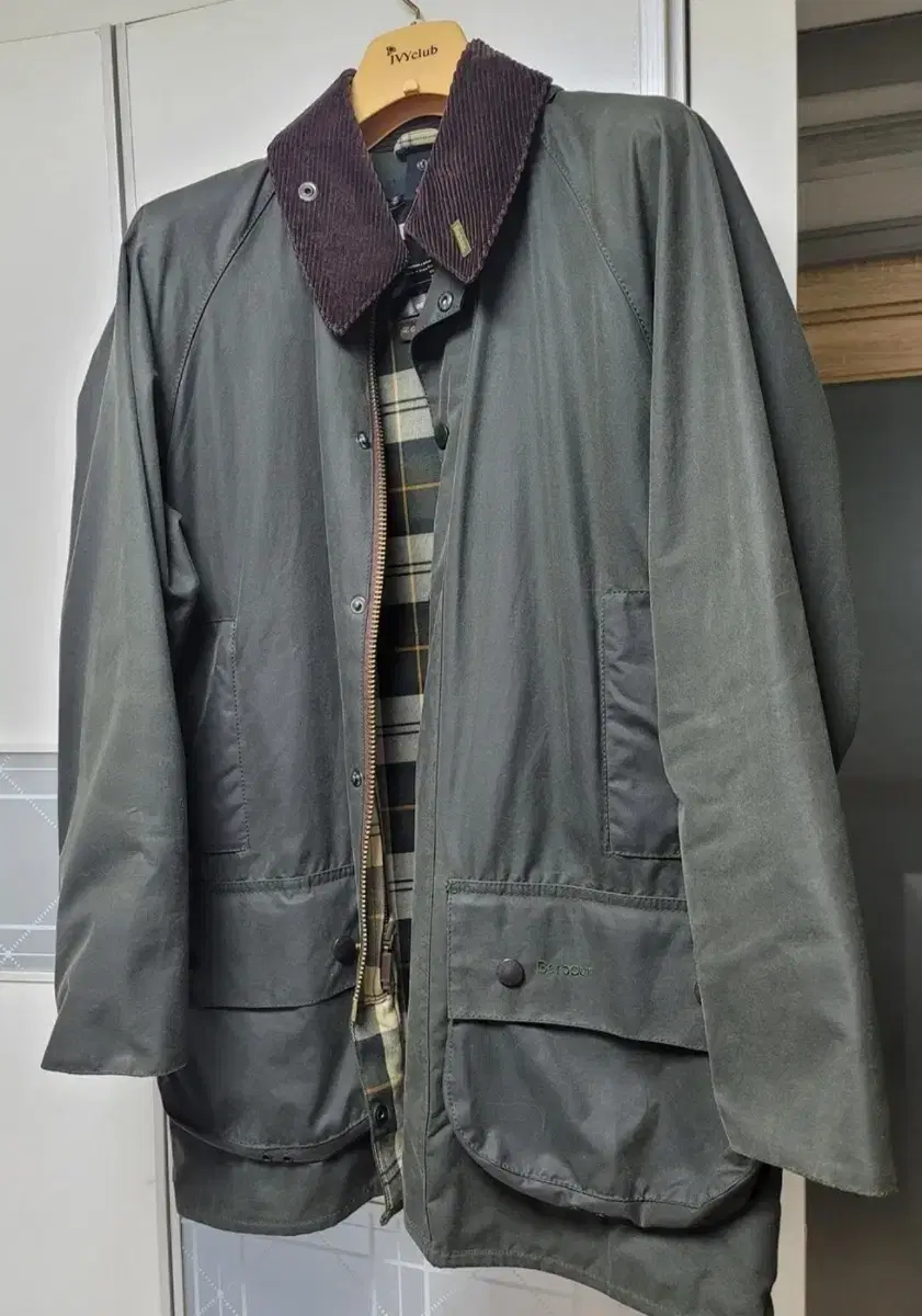 Barbour Viewport Sage Hunting Jacket Lining full set size 36