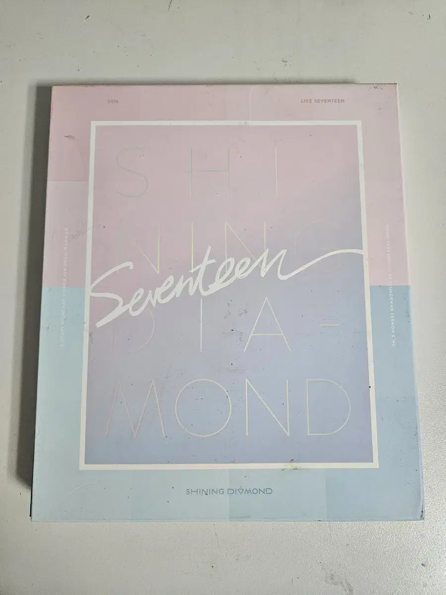 SEVENTEEN 2016 Shining Dia Concert DVD