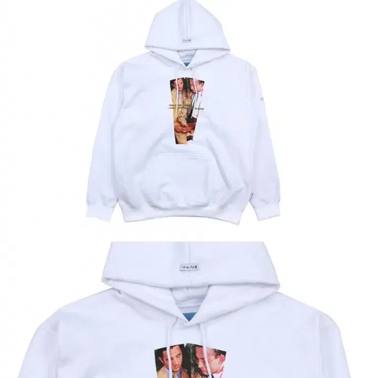 [기모] XXX Hoodie (White)