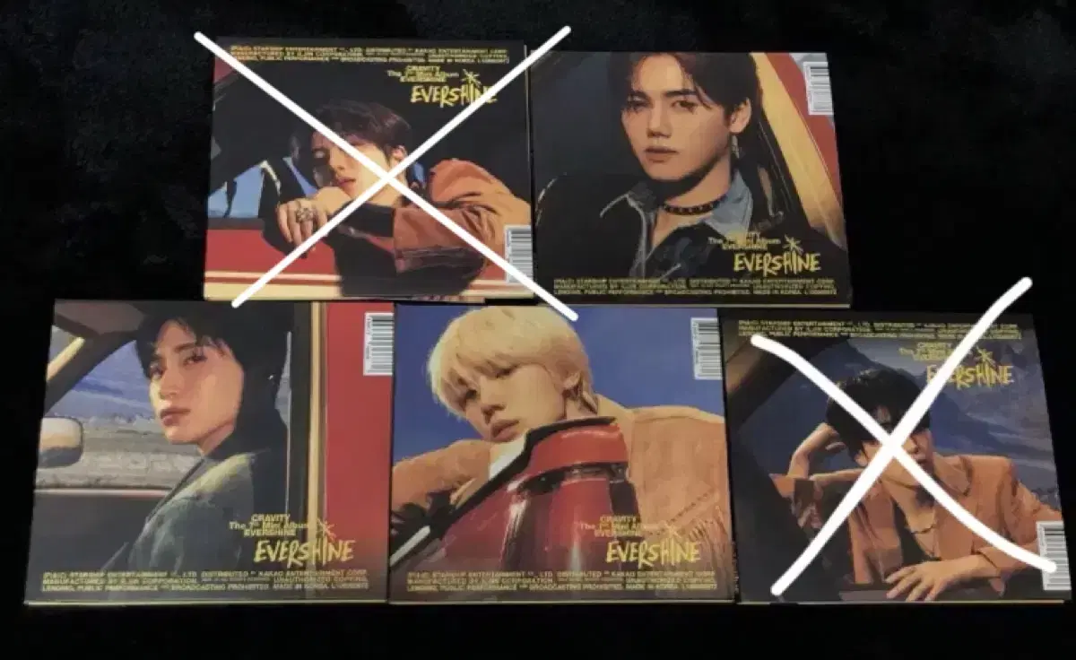 Cravity digipack album wts // cravityeveryshawonjinjungmo junsungmin minhee