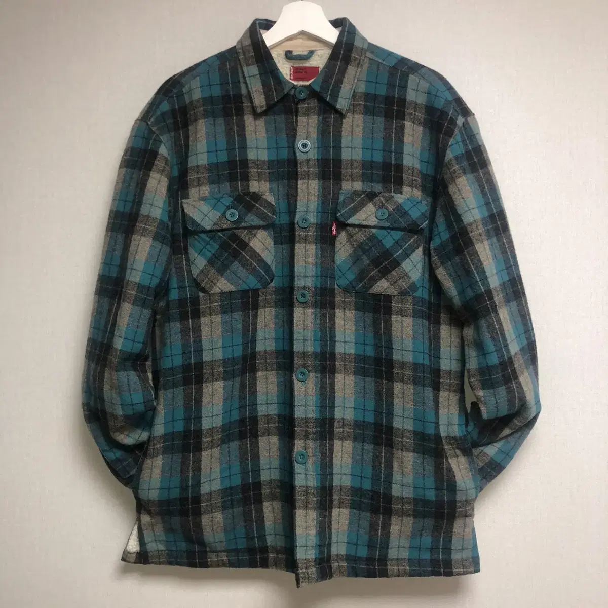 Levi's Check Fleece Lined Shirt Jacket (95M)