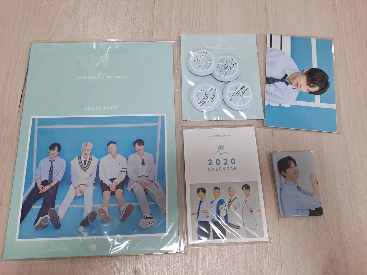 2020 btob season's greetings Components (Lim Hyunsik peniel jung ilhoon Yook Sungjae)