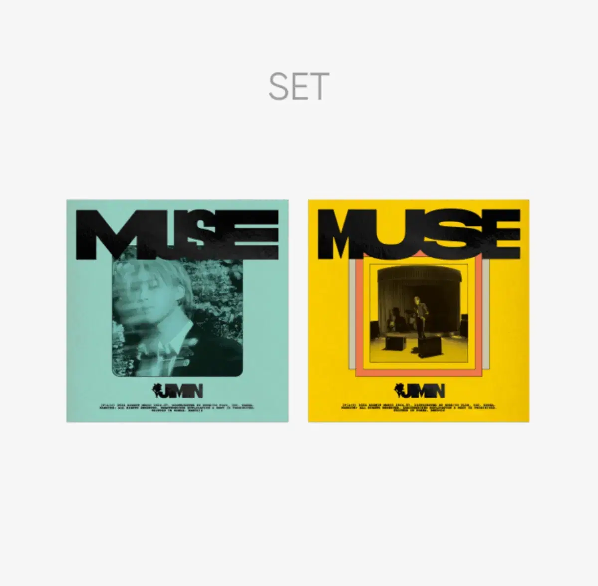 Jimin muse muse album set sealed wts