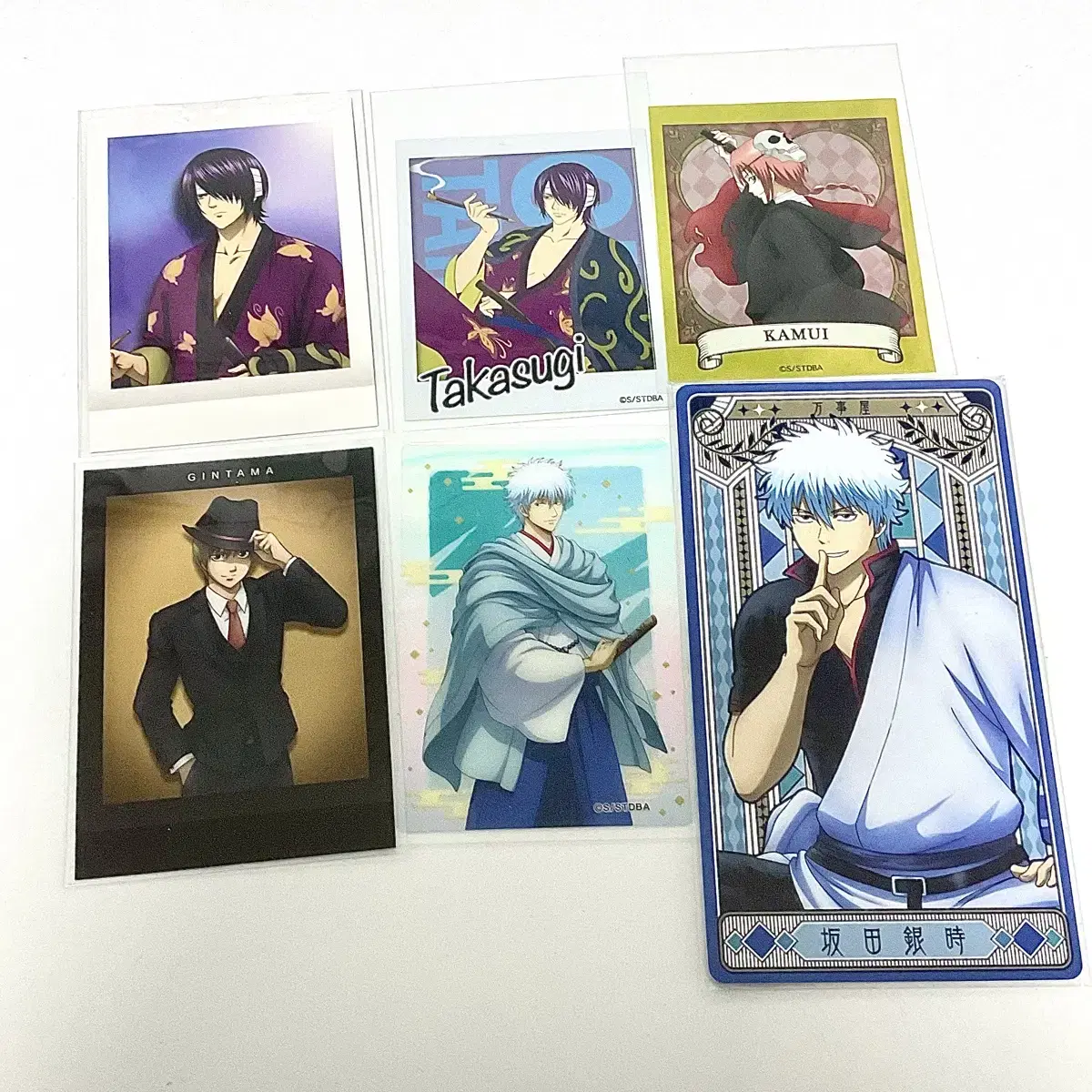 Bulk) Gintoki Sogo Kamui Pasha Metal Clear Sheet Aurora Art Collection