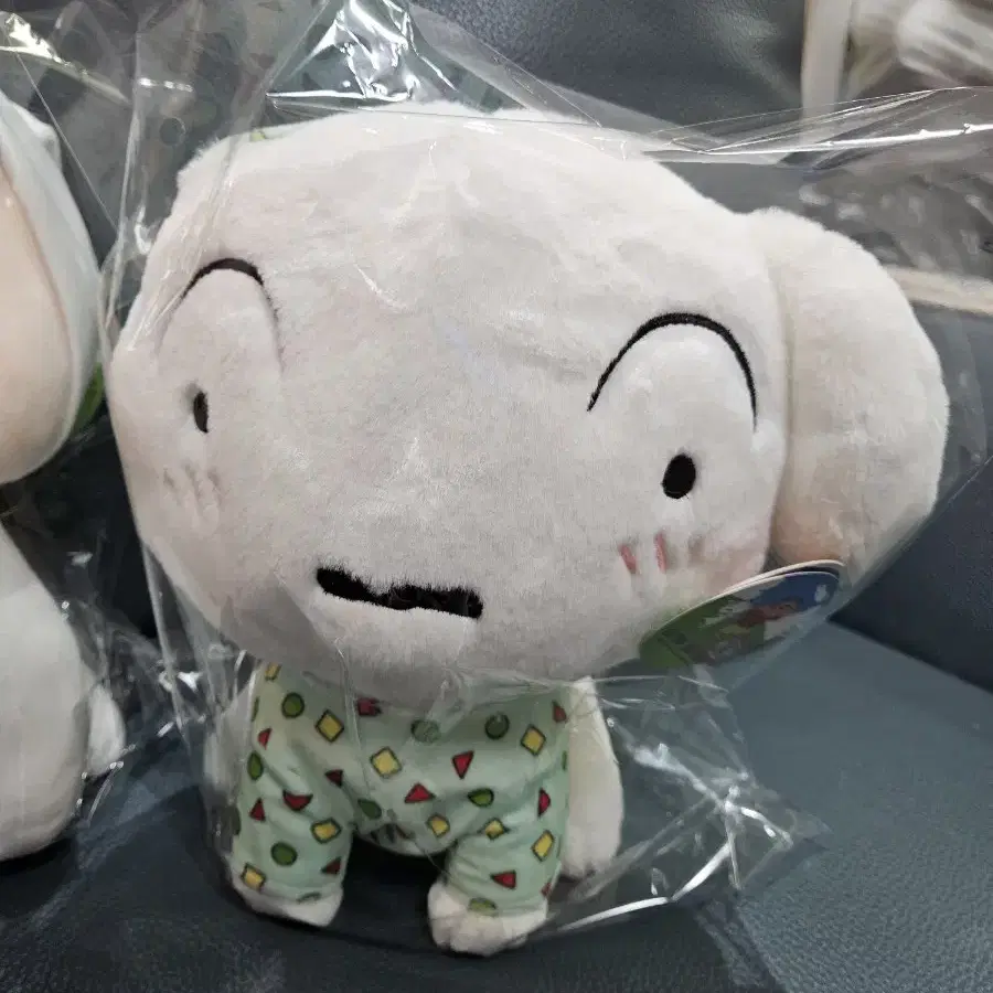 흰둥이 짱구 인형