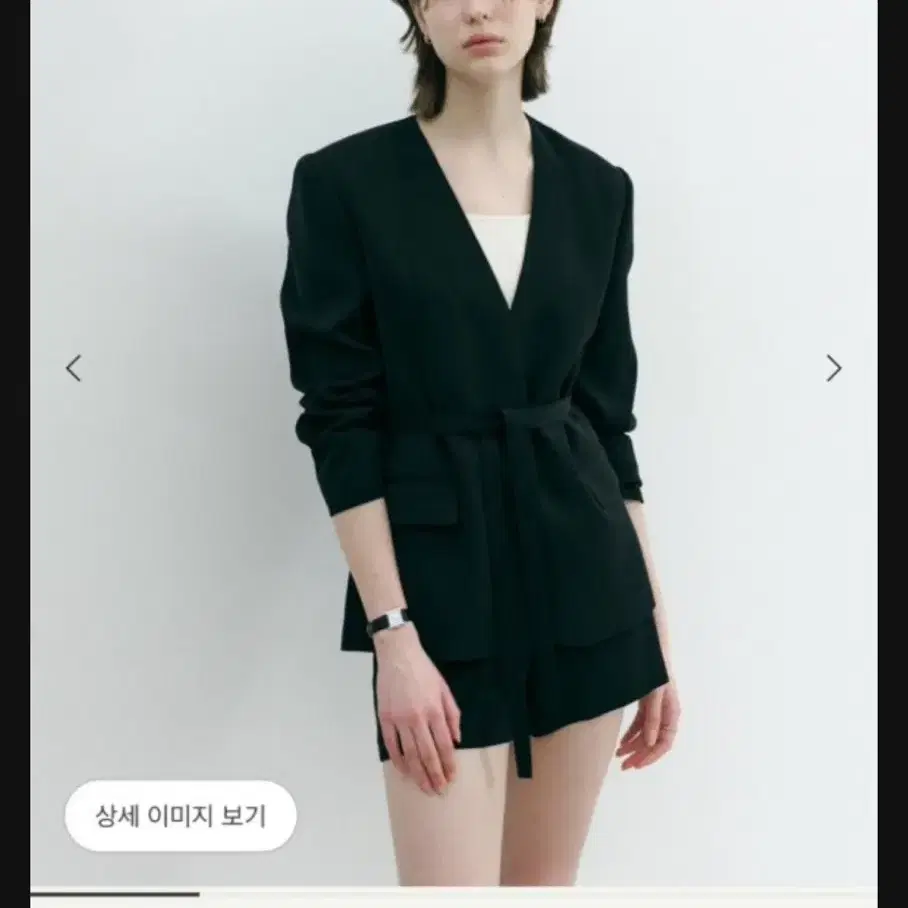 시에 sie 시에나 자켓 블랙 스몰