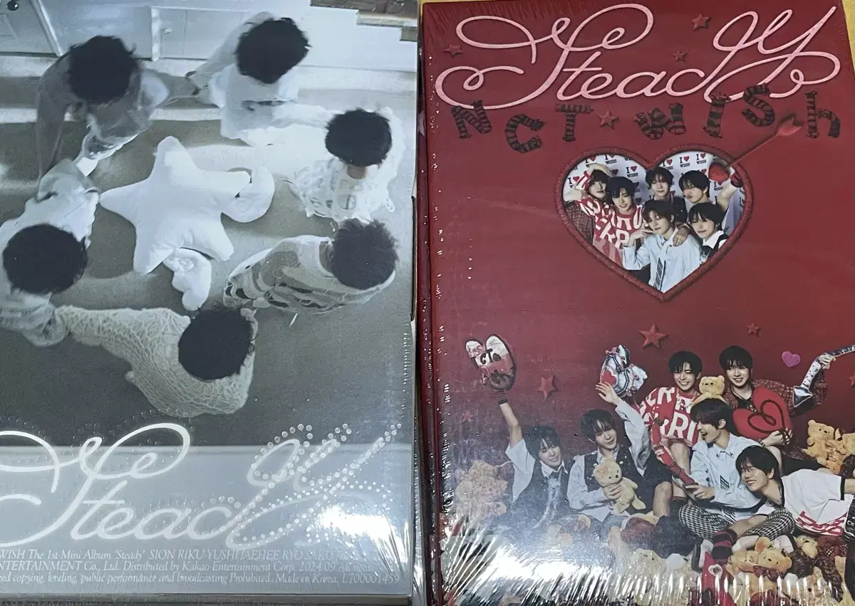 NCT Wish Steady Steady photobook version sealed album sells