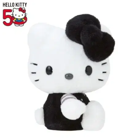 (In Kind) Sanrio Anniversary Shop Exclusive doll Collection Black and White Black Hello Kitty