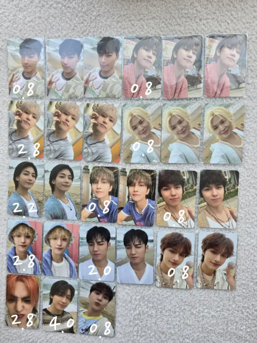 Seventeen GS pre-order benefit photocard