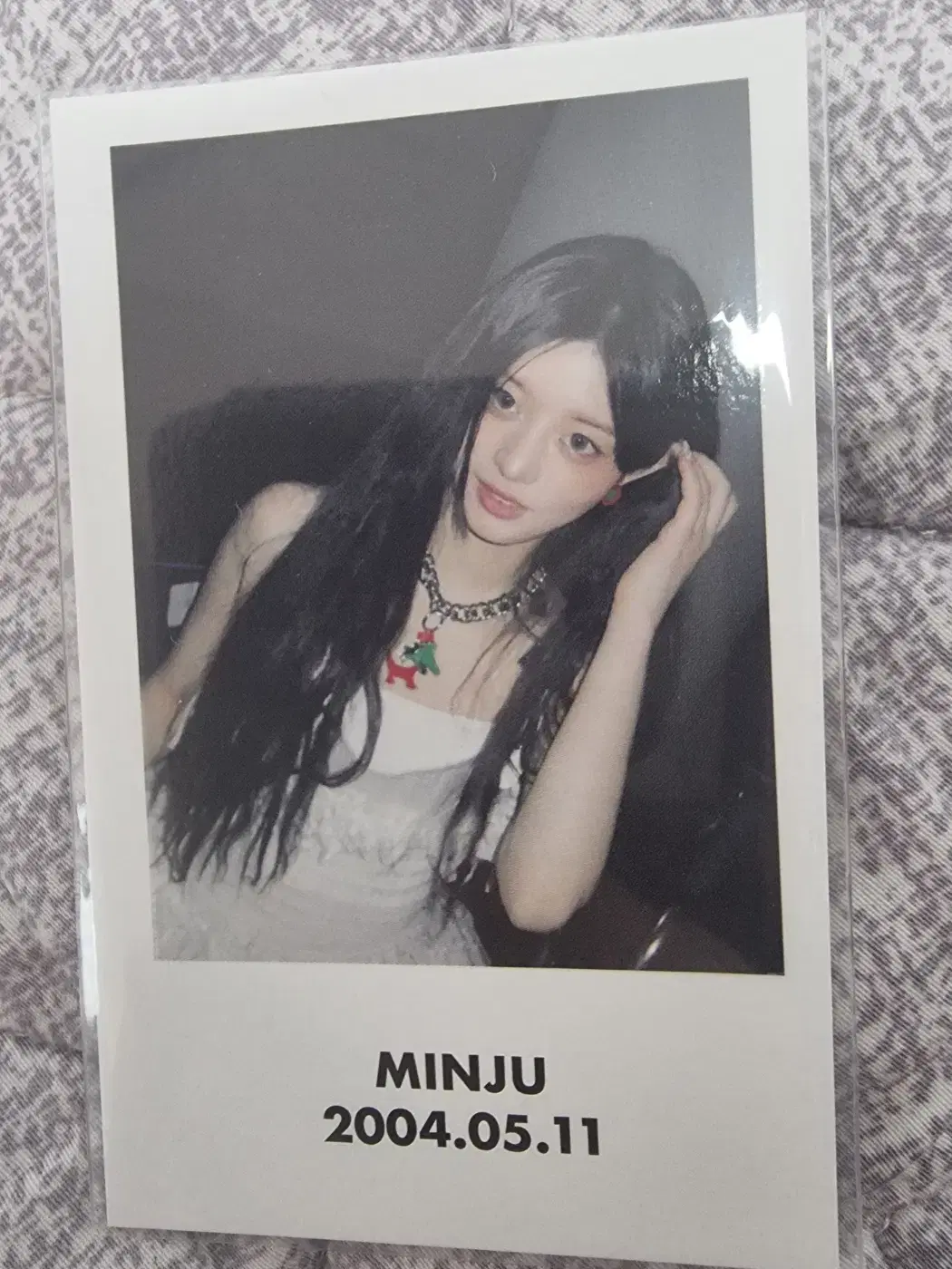 Eilidh Democratic showcase polaroid photocard wts